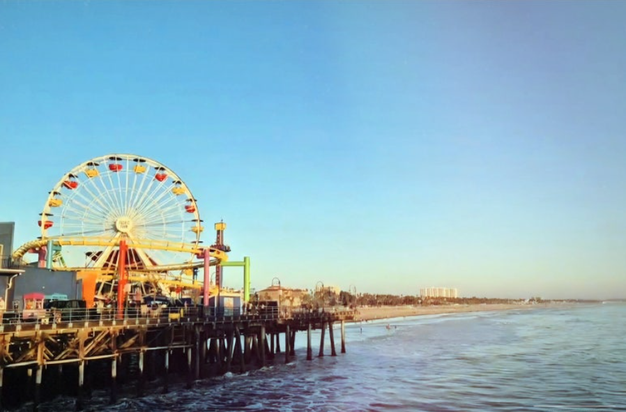 #산타모니카비치