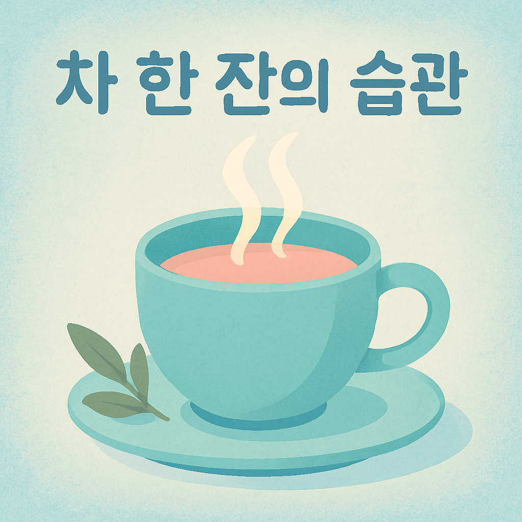 혈액순환에 좋은 따뜻한 차 습관