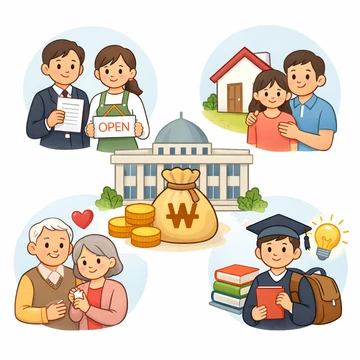 정부지원 대출 종류와 지원 대상 정리 예시2