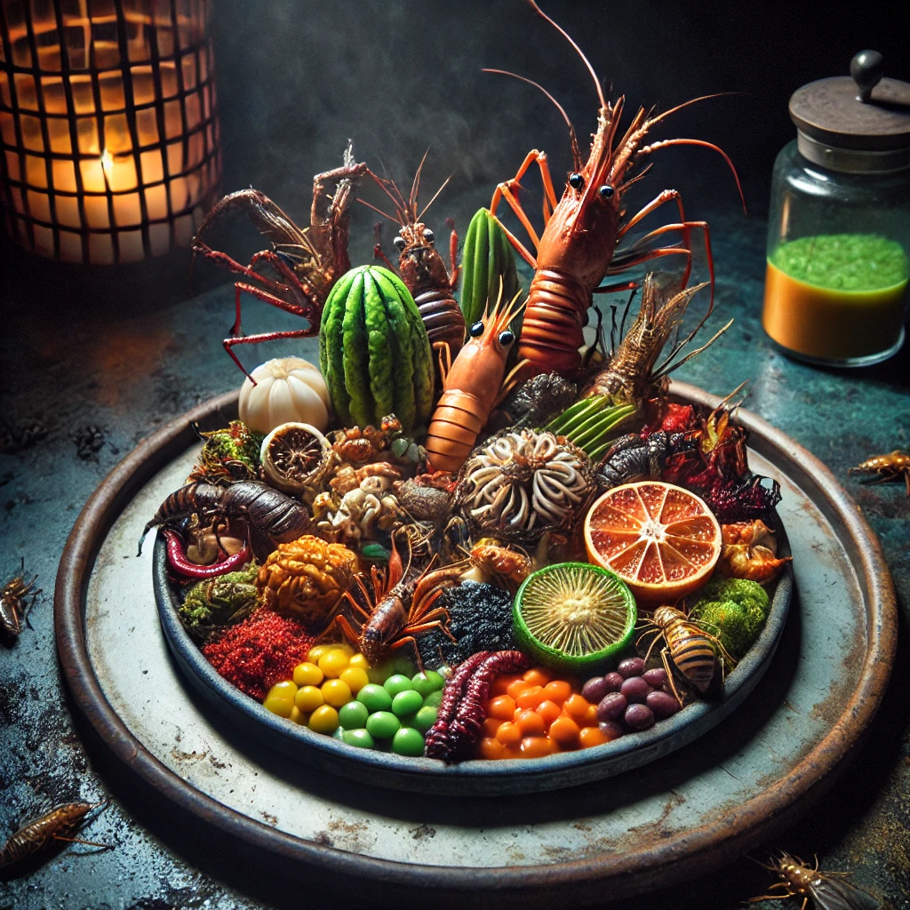 문화적 다양성 을 담은 괴식 요리