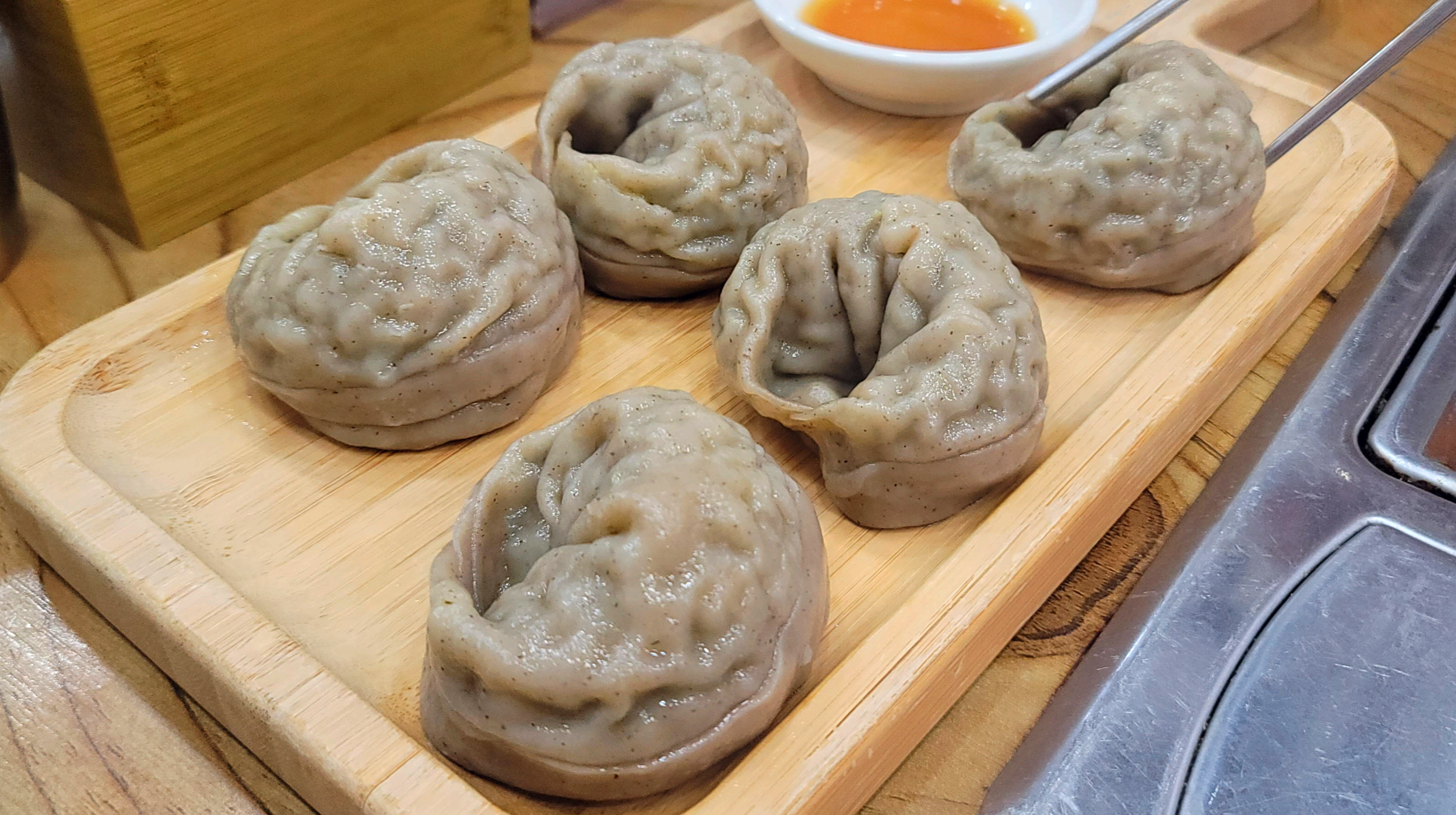 메밀 만두