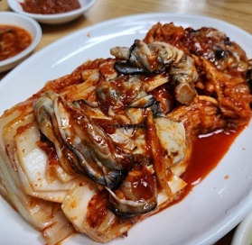 굴김치
