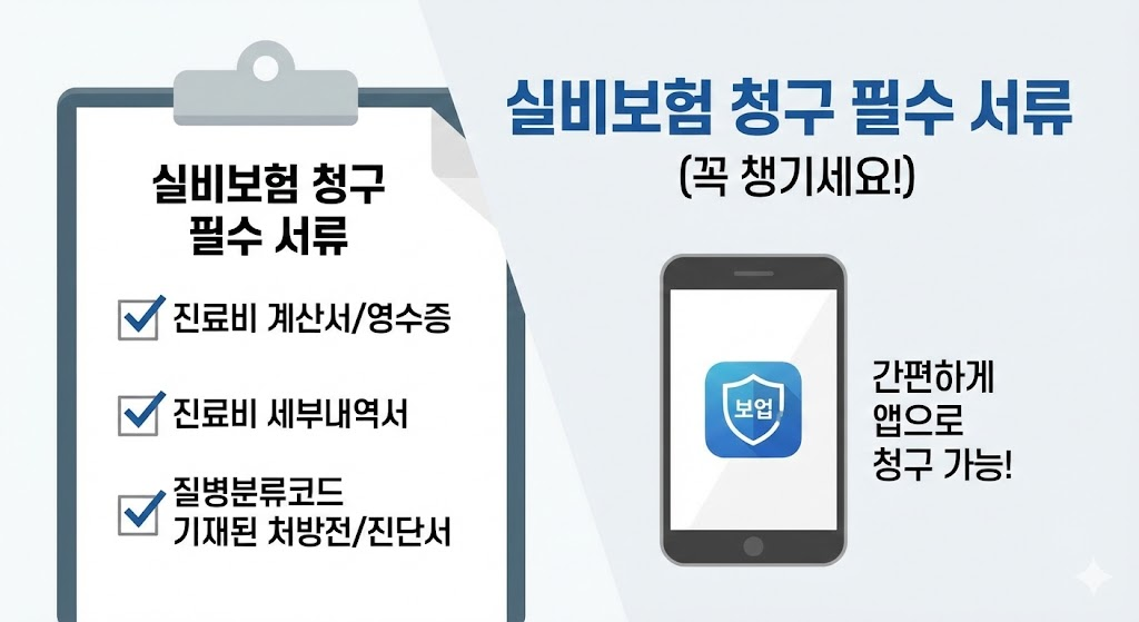 실비보험 청구 꿀팁