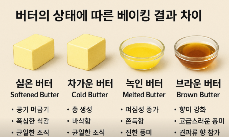 버터의 상태 차이 이미지