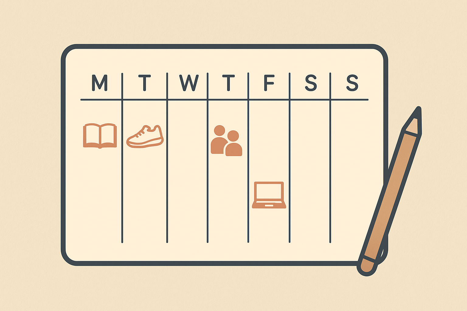 일주일을 한눈에 보는 주간 계획표 작성법