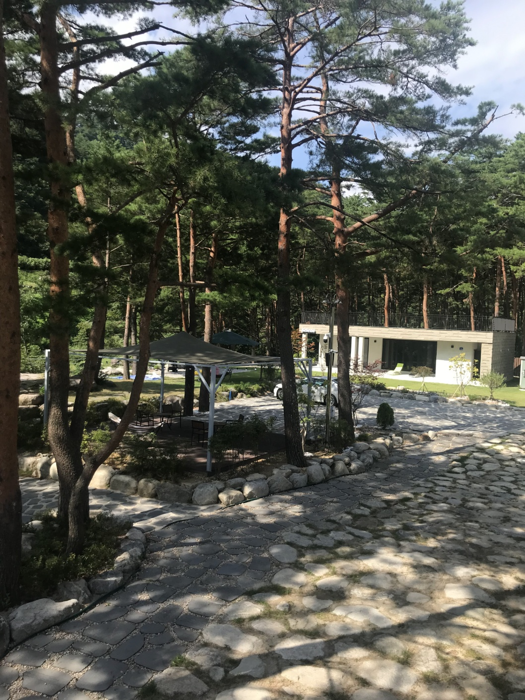 아고라펜션 전경