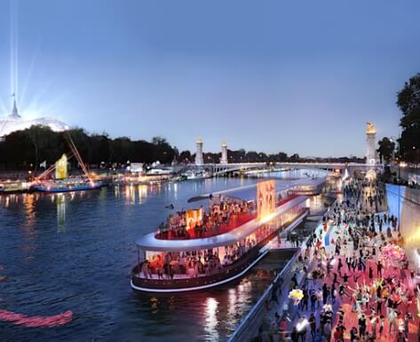 파리올림픽 개막식을 앞둔 센강