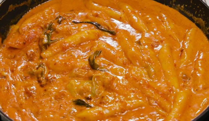 스팸 로제떡볶이 이미지