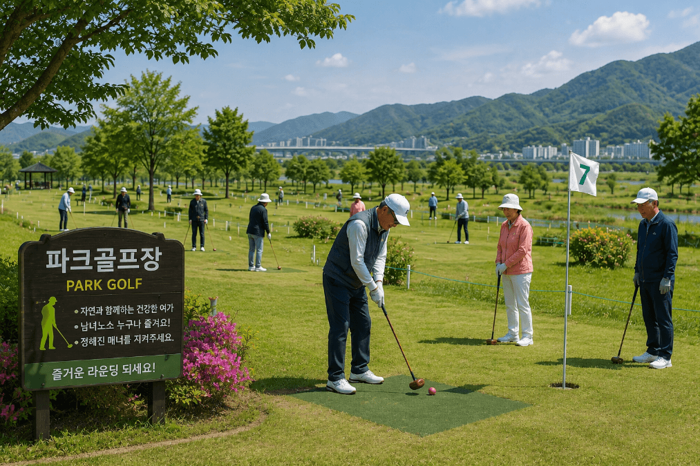 충북 충청북도 도립파크골프장(내수읍) 예약 방법과 이용요금 총정리