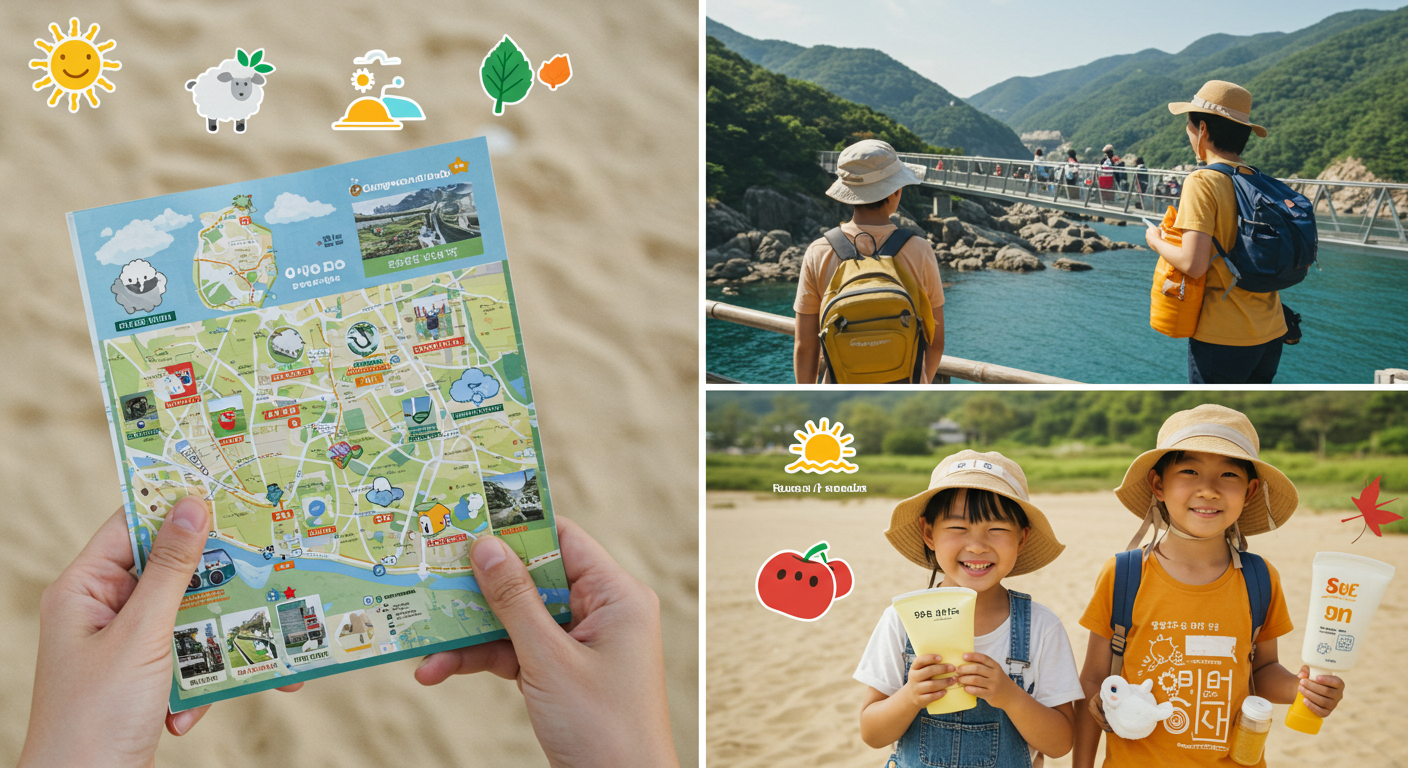 강원도 가족 여행 꿀팁: 계절별 추천, 코스 계획, 준비물