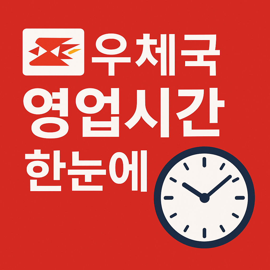 우체국 영업시간