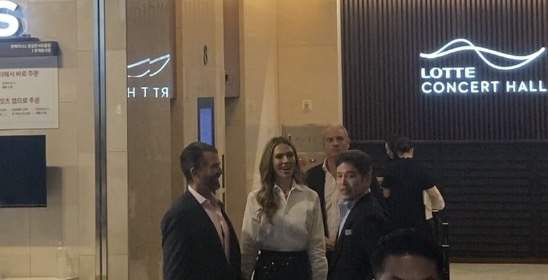 트럼프 주니어 내한, 정용진 회장과 '특급 의리' 과시... 한지희 콘서트 현장 밀착 분석