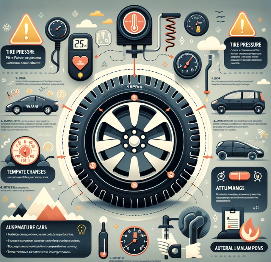 타이어 공기압 겨울철 확인 관리 방법 총정리