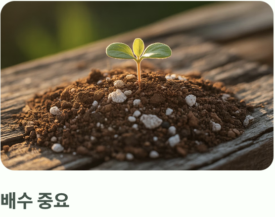 '과습'이라는 유일한 적을 피하는 법