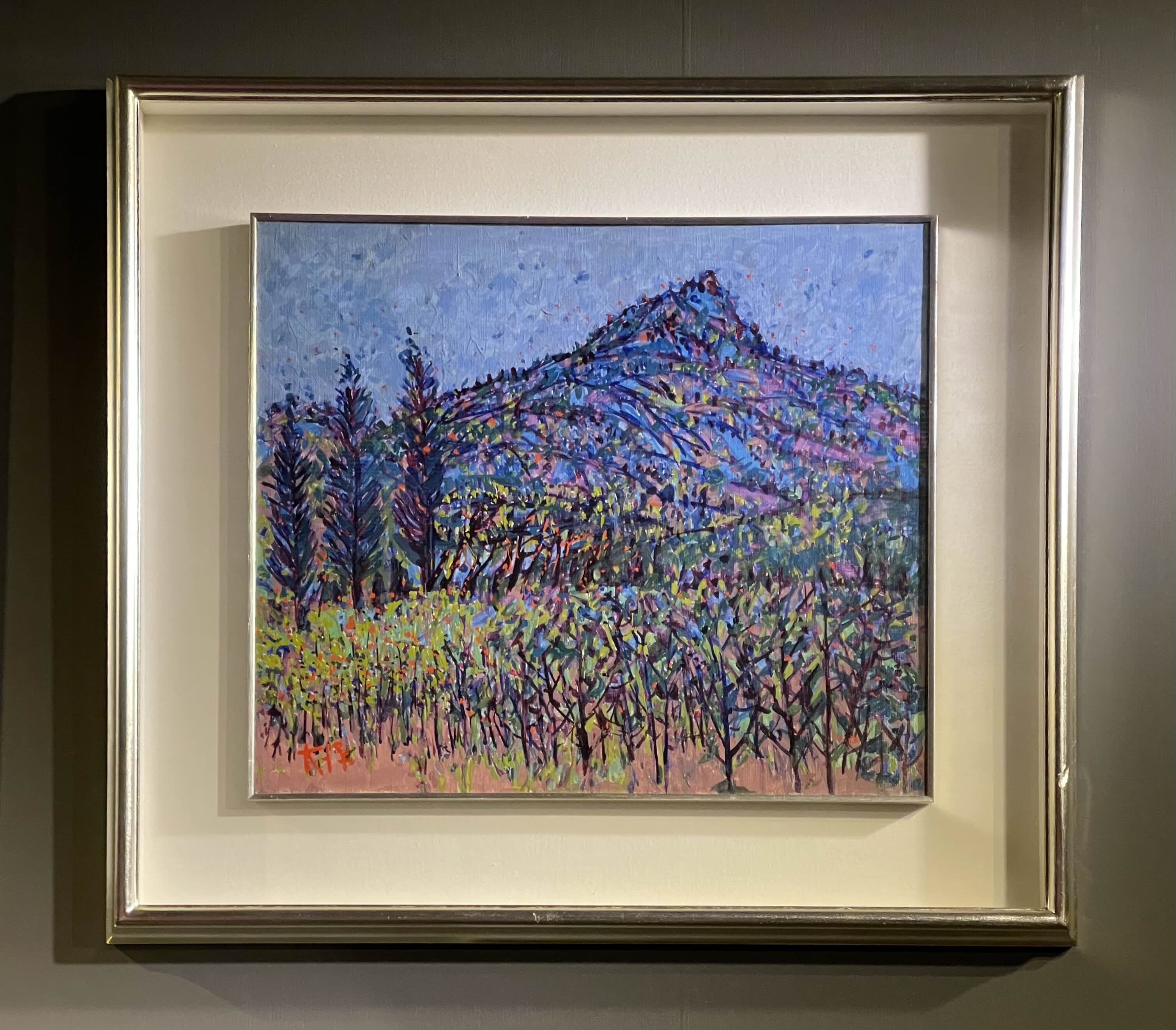 이대원-산 (1975, 캔버스에 유채)