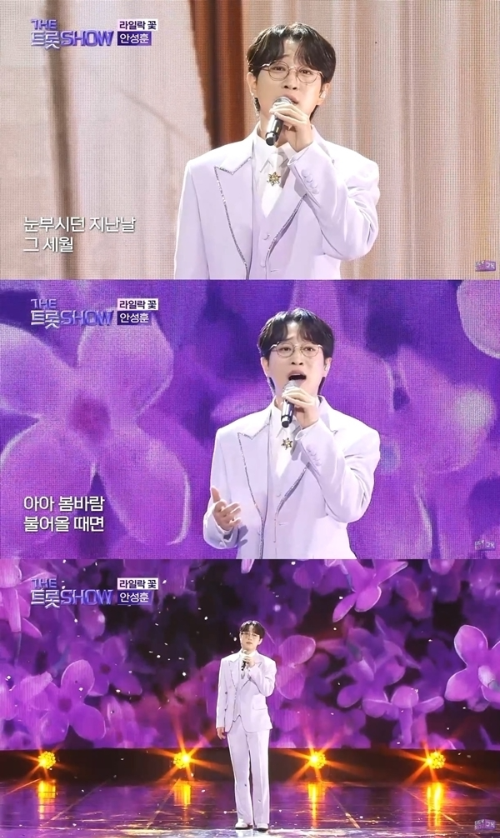 안성훈 라일락꽃