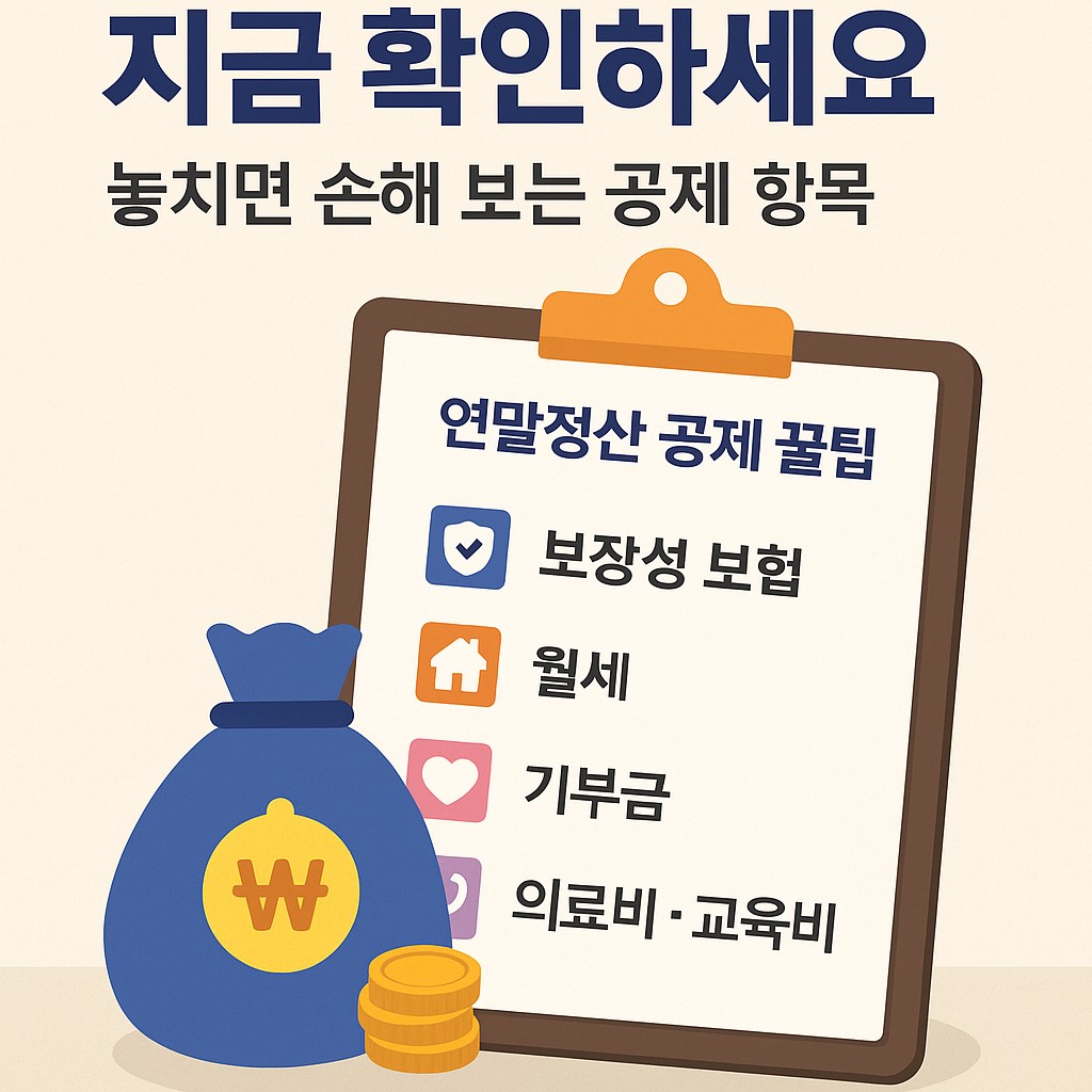 연말정산 환급 가이드 대표 인포그래픽