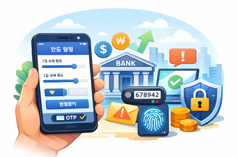 이체 한도 변경 방법, 모바일뱅킹에서 쉽게 설정하기