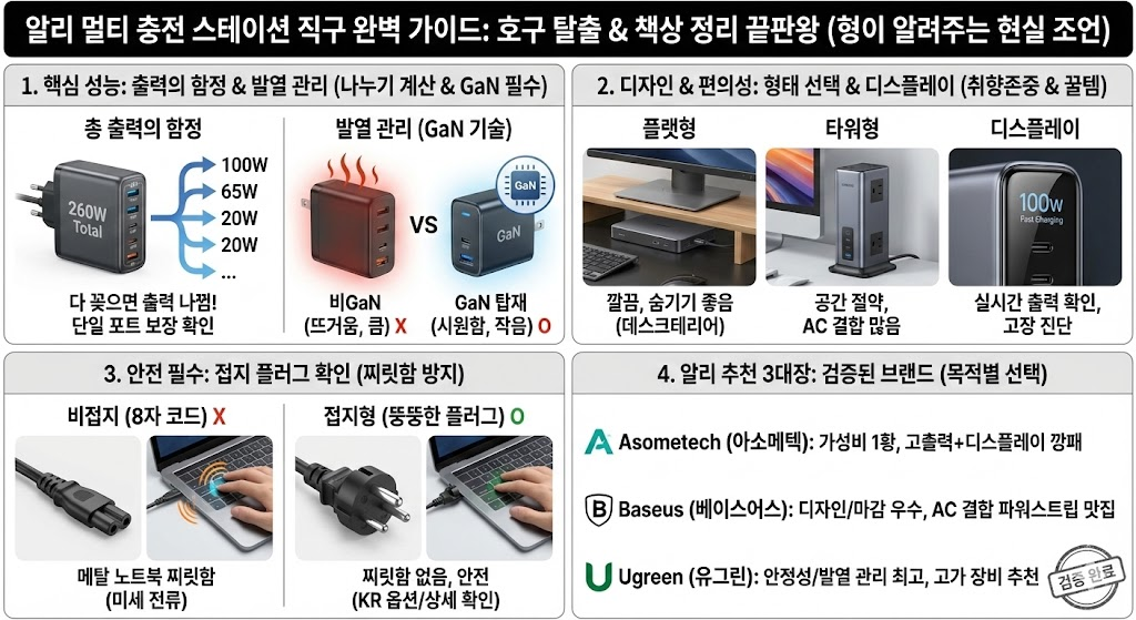 알리 멀티충전스테이션 후기