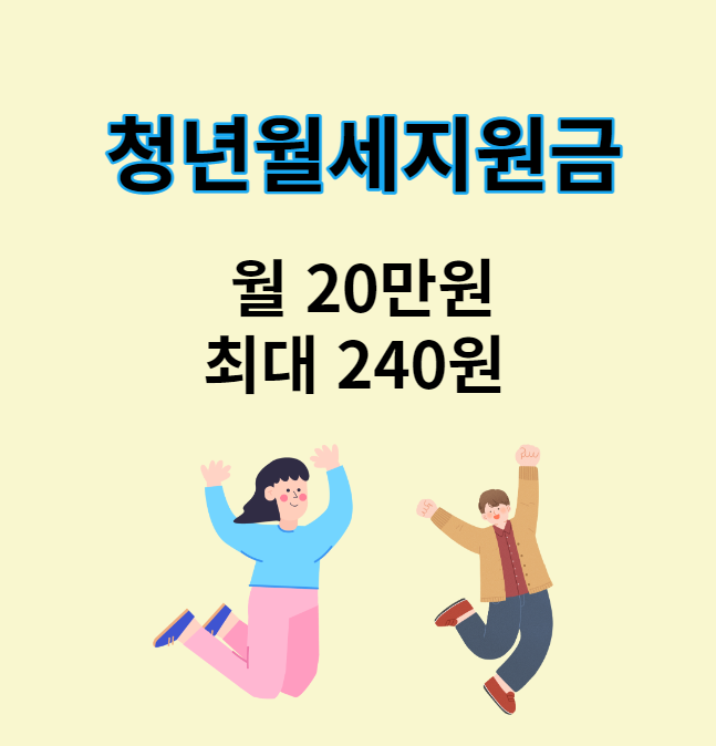 청년월세지원금