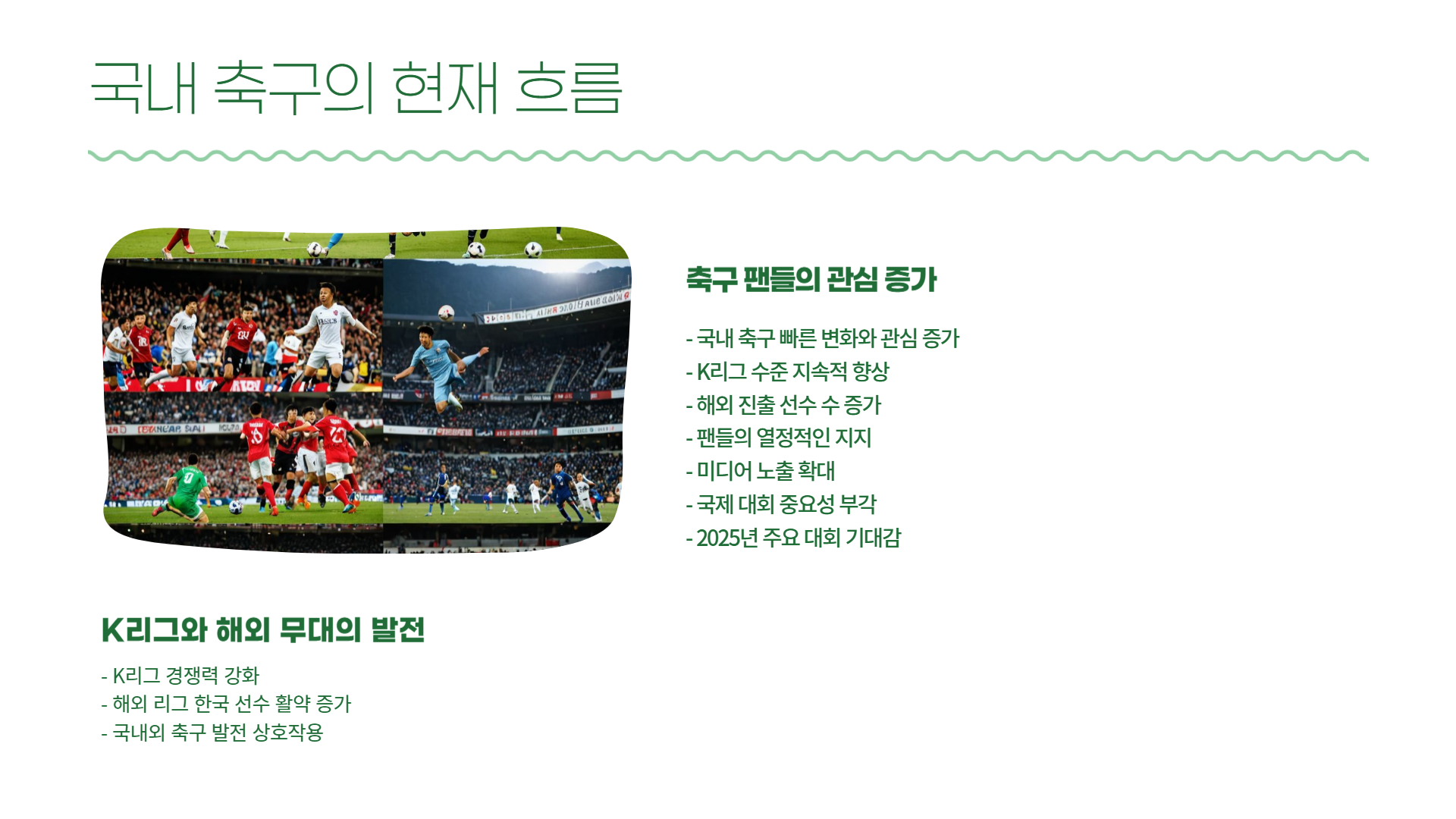 국내 축구 팬들이 꼭 알아야 할 최신 정보