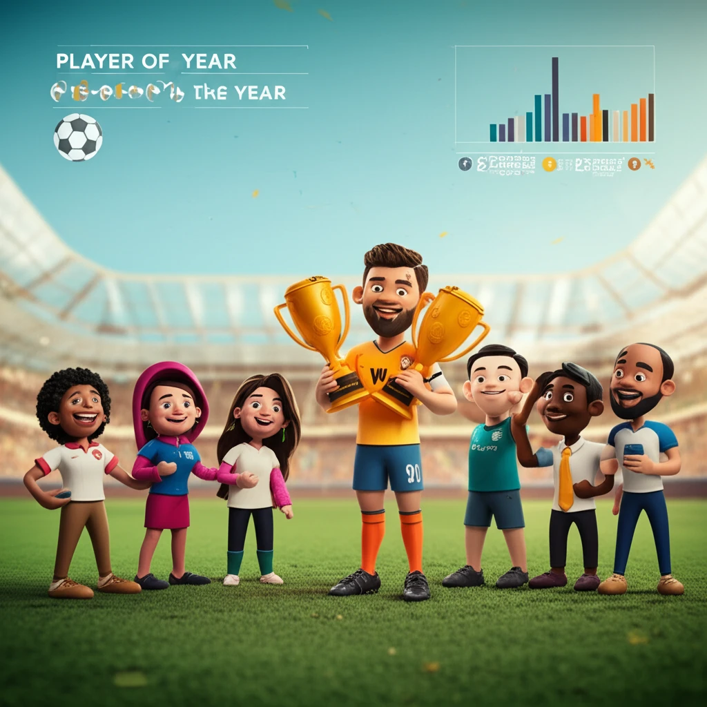 베리발, 토트넘 '올해의 선수' 3관