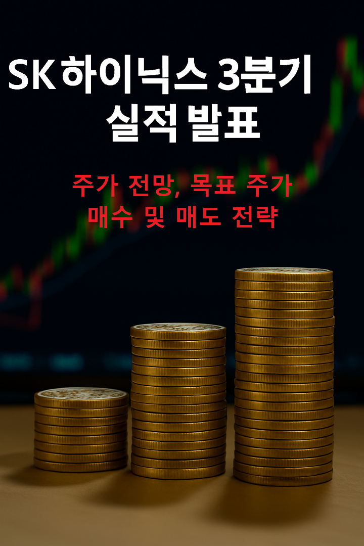 SK하이닉스 3분기 실적발표 내용, 주가 전망, 목표 주가, 매수 및 매도 전략