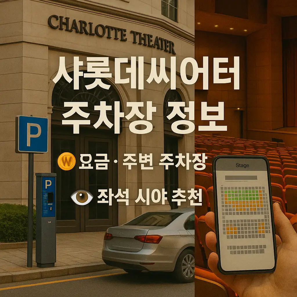 공연 관람 필수 팁과 에티켓