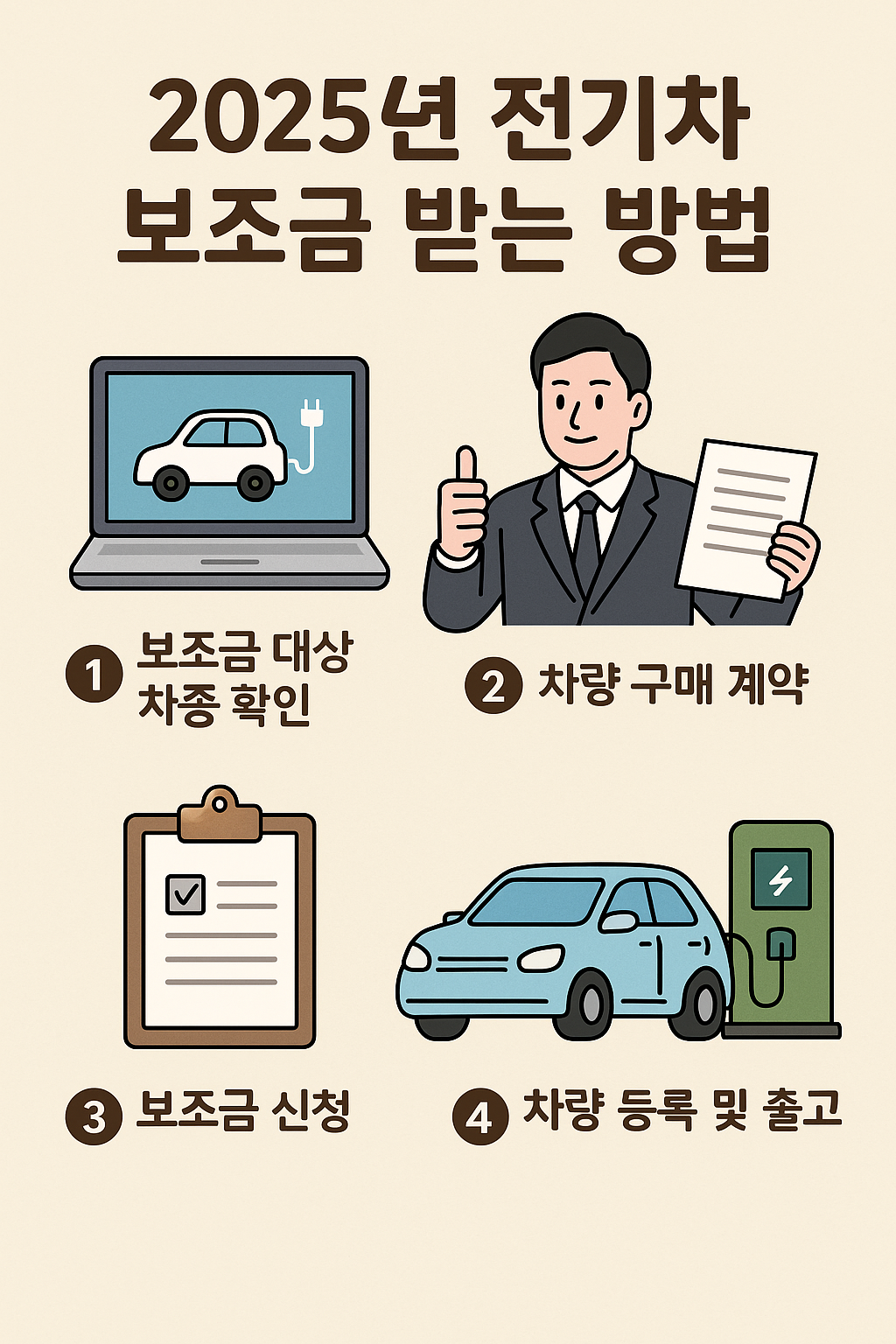 25년도 전기차 보조금 이미지