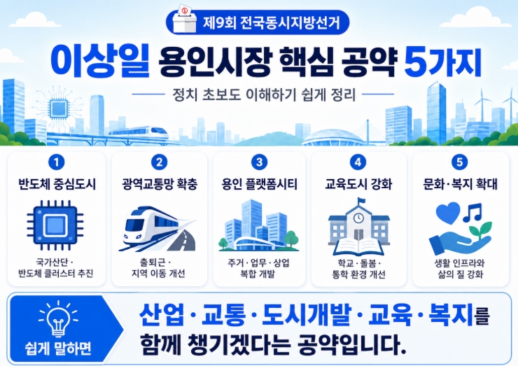 이상일 용인시장 당선자 프로필·공약 총정리