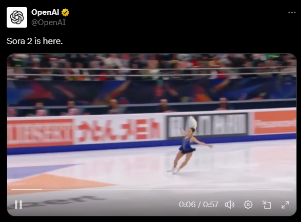 OpenAI, ‘소라 2’ 모델과 ‘틱톡 대항마’ 소셜 앱 동시 출시