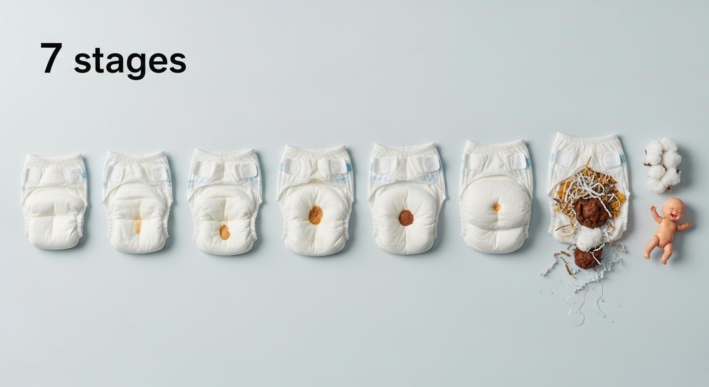 기저귀 7단계