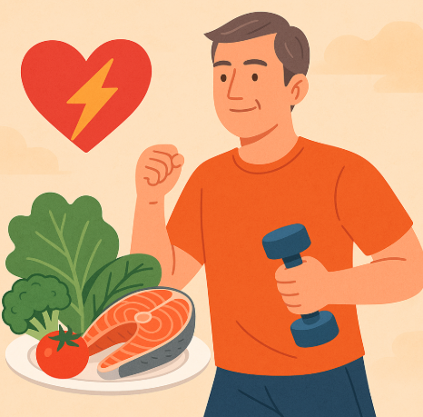 심혈관 관리를 위한 음식과 운동