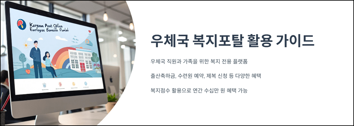 우체국 복지포탈 활용 가이드