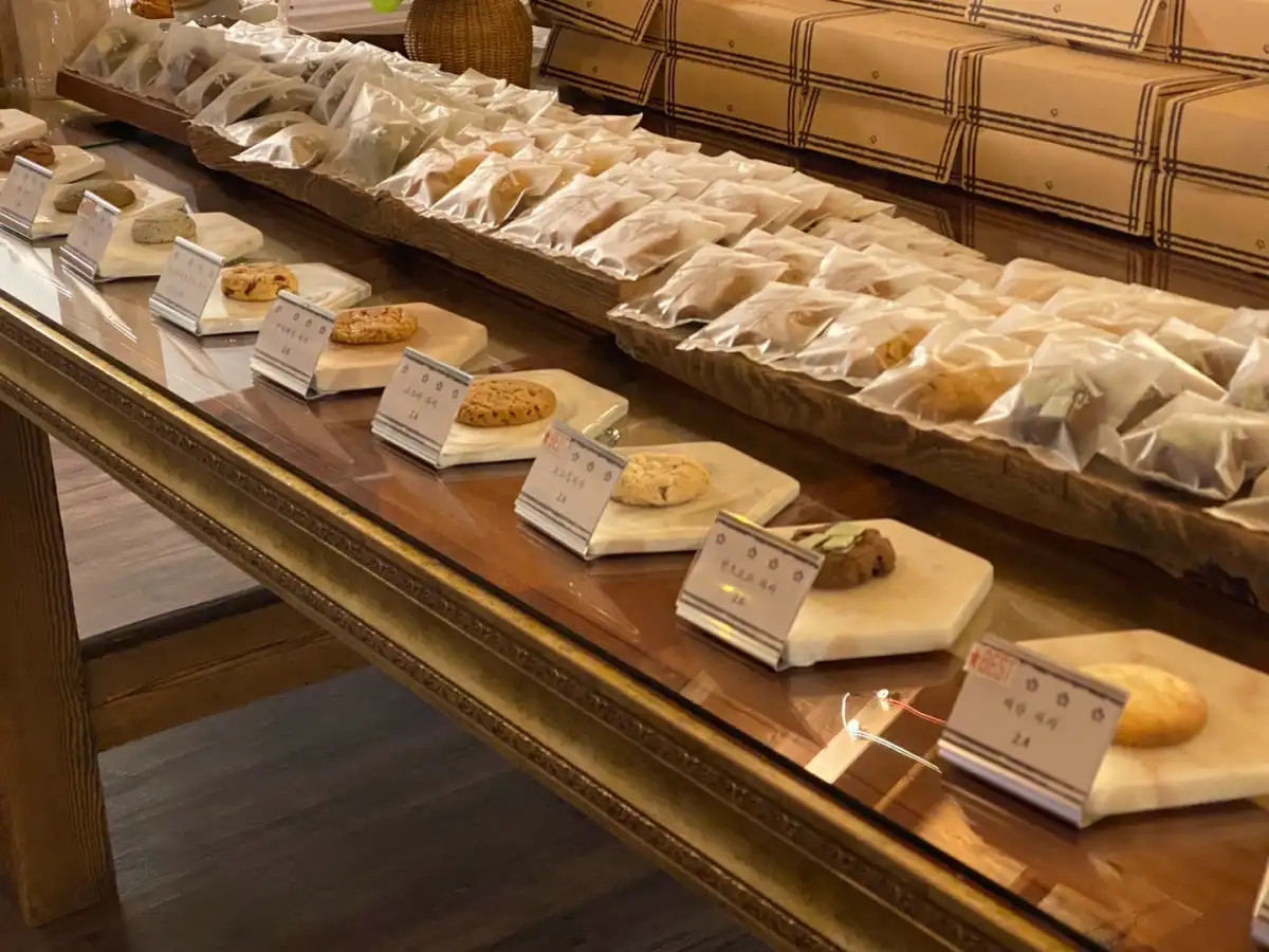 군산과자조합-내부-디저트-쿠키류