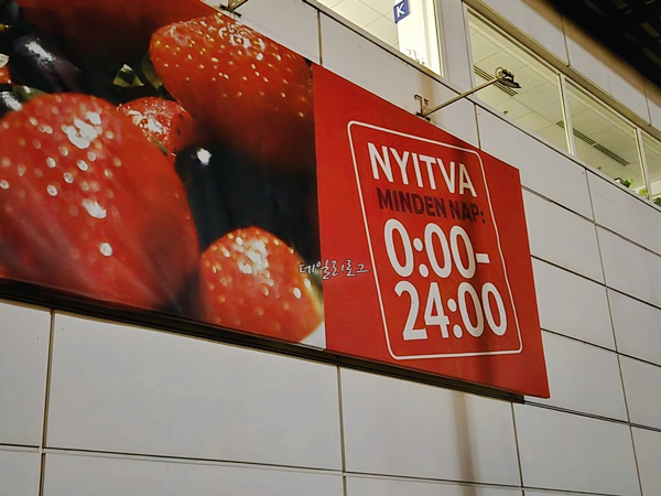 홀리데이인부다페스트부다요시_근처마트