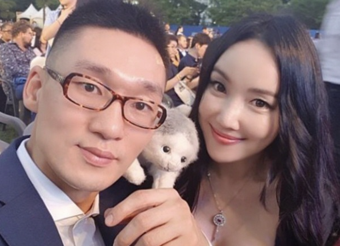 왕진진 낸시랭 셀카