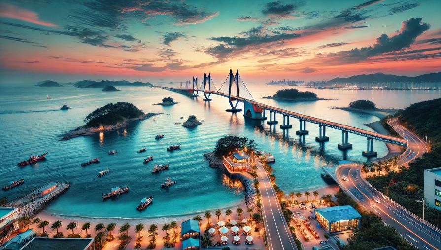 여수 앞바다 이미지