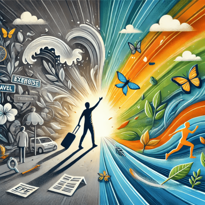 지루한 일상을 벗어나 활력을 되찾는 방법