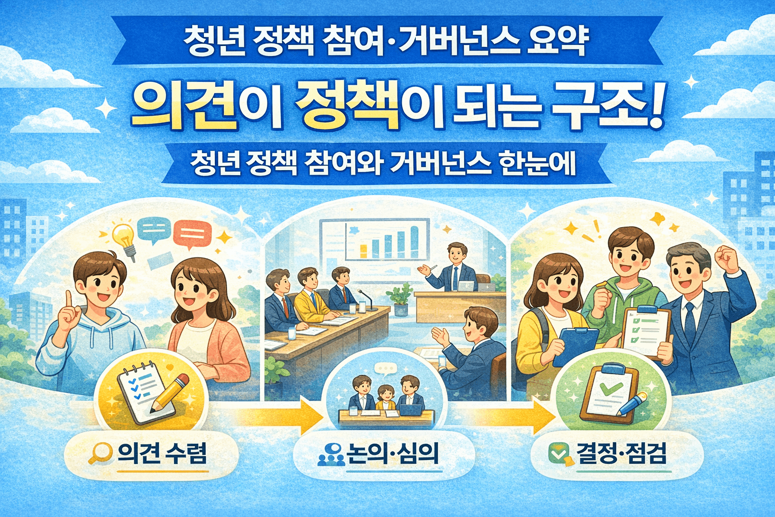 참여기반분야-청년 정책 참여&middot;거버넌스 정리-썸네일