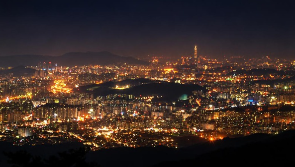 도봉산 야간 산행 (걸음 속도, 랜턴, 야경)