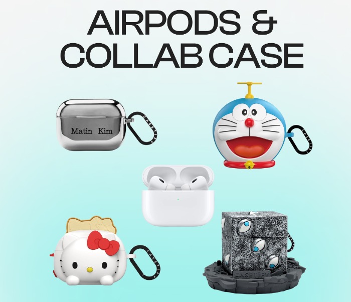 애플 에어팟 프로 2세대와 케이스 / Apple AirPod and Collab Case