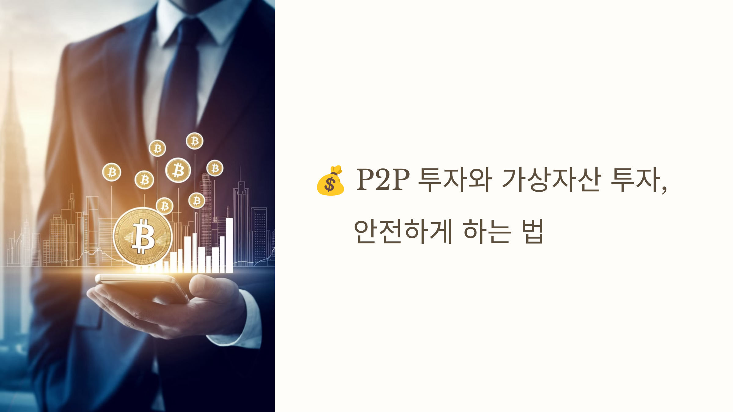 P2P투자와 가상자산 투자 관련 사진 1