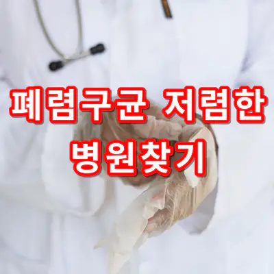 폐렴구균-예방접종-가격-저렴한-병원-찾는-방법