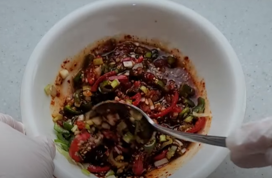 가지 애호박 구이