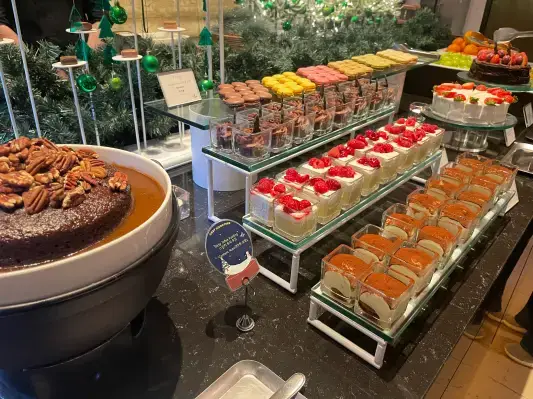 콘래드 제스트 디저트 뷔페