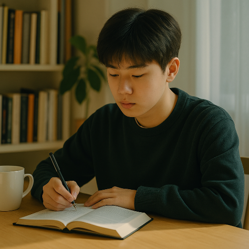 공부하는 수험생