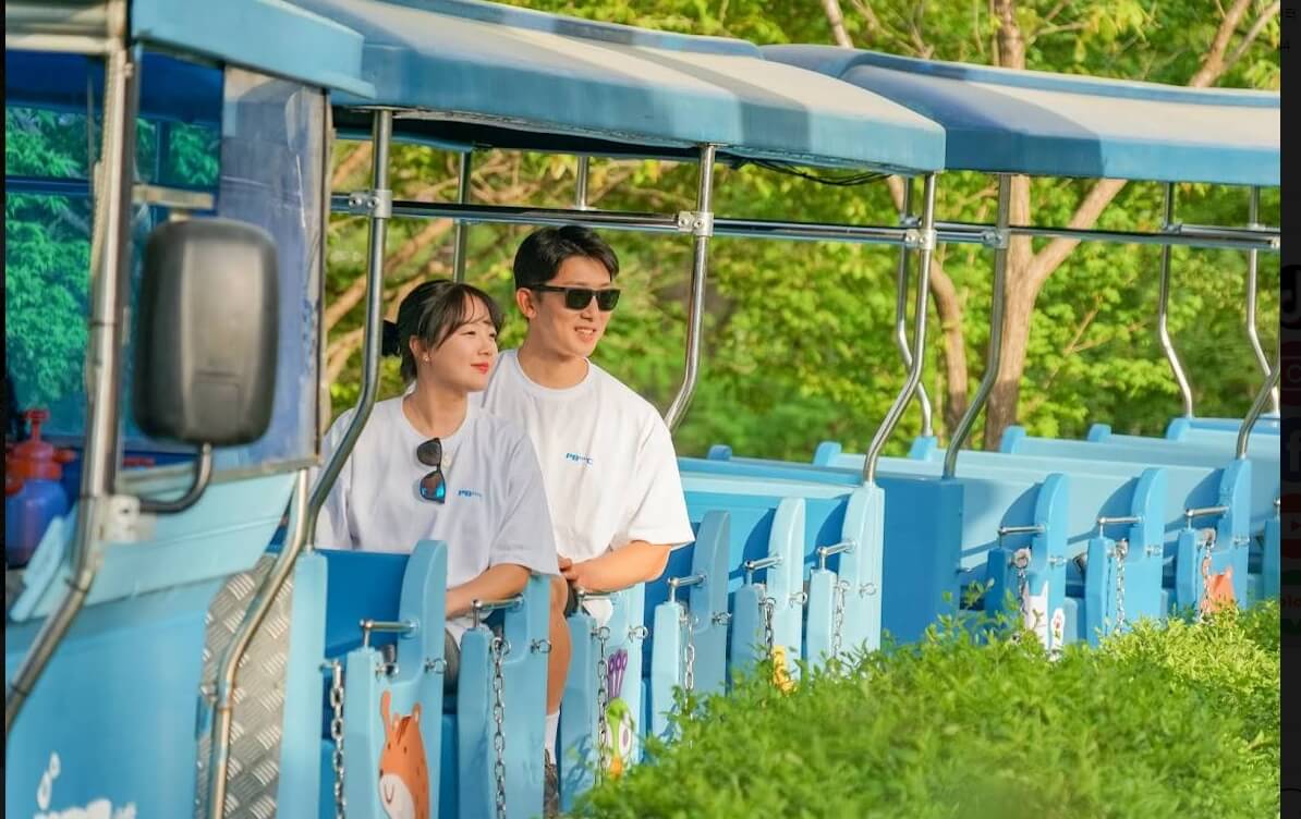 남이섬 기차
