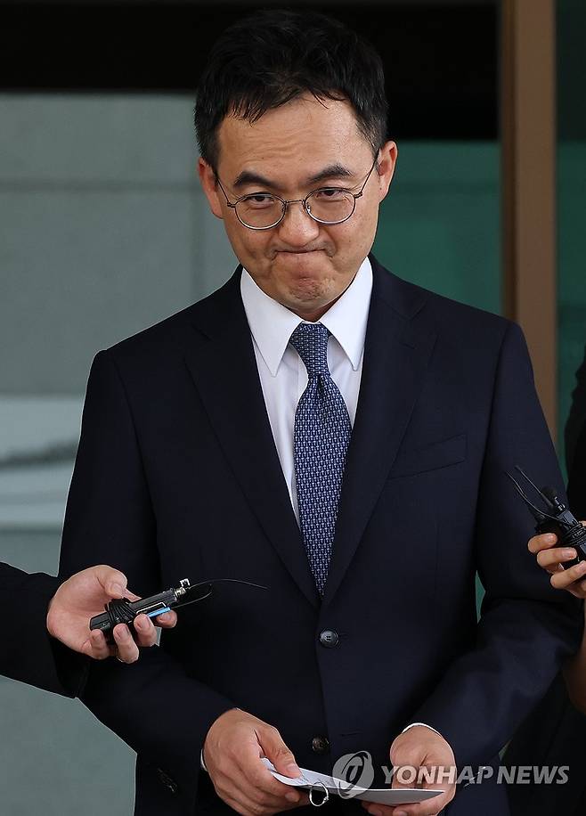 구자현 검찰총장대행 사의