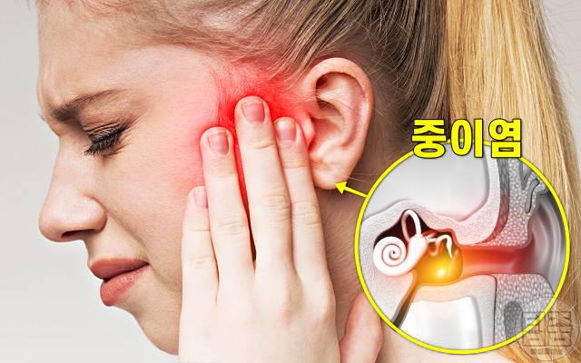귀에 물 들어가면 귀 통증 염증 외이도염 중이염